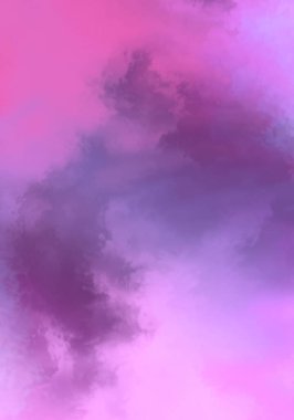 Modern fırça darbeleri. Poster, duvar sanatı, afiş, kart, kitap kapağı veya ambalaj için rahatlatıcı kompozisyonun yumuşak renkli çizimi. Pastel renklerle suluboya. 