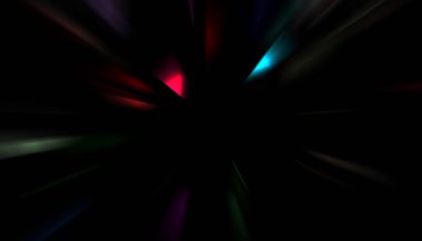 Parlayan yıldızın patlaması. Dinamik renkli arkaplan resmi. Parıldayan ışıklar duvar kağıdı. Tasarımınız için canlı şablon.