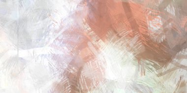 Soyut arkaplanda pürüzlü fırça darbeleri. Fırça boyası. Renkli boya darbeleri. Eşsiz duvar sanatı. Tuvaldeki modern sanat. Renkli çağdaş sanat eserleri.