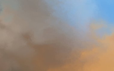 Modern fırça darbeleri. Poster, duvar sanatı, afiş, kart, kitap kapağı veya ambalaj için rahatlatıcı kompozisyonun yumuşak renkli çizimi. Pastel renklerle suluboya. 