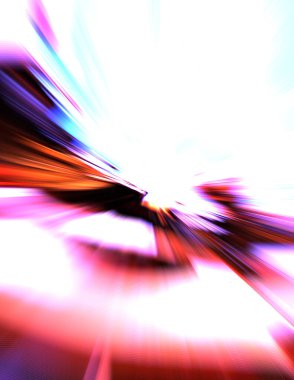 Renkli ışık enerjisi parlamaları. Çarpık grafik hareket arkaplanı. Dinamik patlama flaşı. Hızlanma efekti. Hızlı yüksek hız bulanıklaştırma arkaplanı. Işık teknolojisi soyut duvar kağıdı.