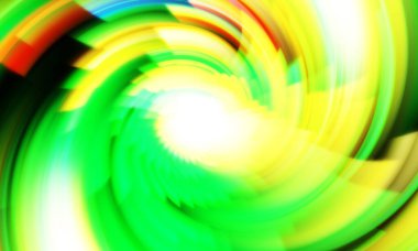 Dönen Işık gösterisi arka planı. Canlı renklerle donatılmış ruhani enerji girdabı. Renkli canlı hareket çizimi. Tanıtım geçmişi. Kutlama grafiği.