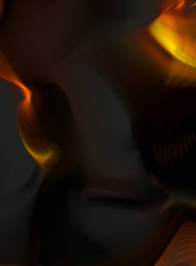 Hareketli girdapların soyut çizimi. Titreşimli renkli kıvrımların dönen akışı. Kıvrımlı ve kıvrımlı arka plan ve çizgiler. Garip duvar kâğıdı tasarımı. Dalgalanma arkaplanı.