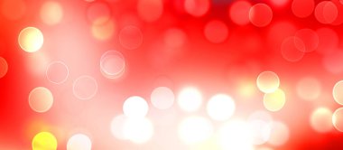 Kavramsal ışıklar duvar kağıdı. Güzel soyut çok renkli bokeh çemberleri parçacıklarla çevrili. Metninizi veya başlığınızı göstermek için boşluk ile odaklanmış olmayan canlı illüstrasyon. 