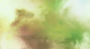 Modern fırça darbeleri. Poster, duvar sanatı, afiş, kart, kitap kapağı veya ambalaj için rahatlatıcı kompozisyonun yumuşak renkli çizimi. Pastel renklerle suluboya. 