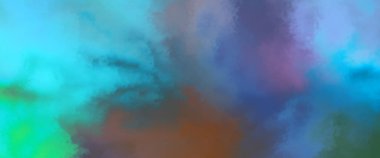 Modern fırça darbeleri. Poster, duvar sanatı, afiş, kart, kitap kapağı veya ambalaj için rahatlatıcı kompozisyonun yumuşak renkli çizimi. Pastel renklerle suluboya. 