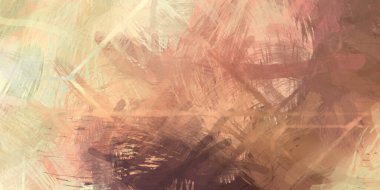 Soyut arkaplanda pürüzlü fırça darbeleri. Fırça boyası. Renkli boya darbeleri. Eşsiz duvar sanatı. Tuvaldeki modern sanat. Renkli çağdaş sanat eserleri.