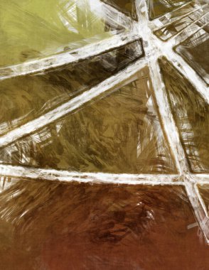 Tuval üzerinde etkileyici fırçalanmış resim. Soyut doku. 2D çizim. Geniş fırça darbeleri. Modern dijital sanat. Çağdaş fırça. Modern ifade. Popüler biçim boyanmış resim.