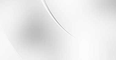 3 boyutlu illüstrasyon. Beyaz kıvrımlı yüzey. Lüks dokuma duvar kağıdı. Zarif bir zemin. Soyut fütüristik geçmiş. Minimalist geometrik kapak tasarımı. Çarpık beyaz çizgiler.