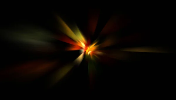 发光恒星的爆炸 动态彩色背景图像 发光墙纸 您设计的振动模版 — 图库照片