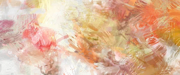 Soyut arkaplanda pürüzlü fırça darbeleri. Fırça boyası. Renkli boya darbeleri. Eşsiz duvar sanatı. Tuvaldeki modern sanat. Renkli çağdaş sanat eserleri.