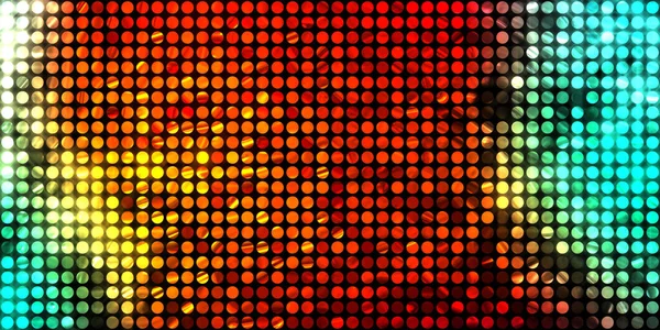 Parlayan ışıklar siyah arka planda parti izleri. Sahne veya stadyum ışıklarının dijital illüstrasyonu. Parlak desenli duvar kağıdı. Sahne ışıkları ile renkli ışıkların ihtişamlı arkaplanı.