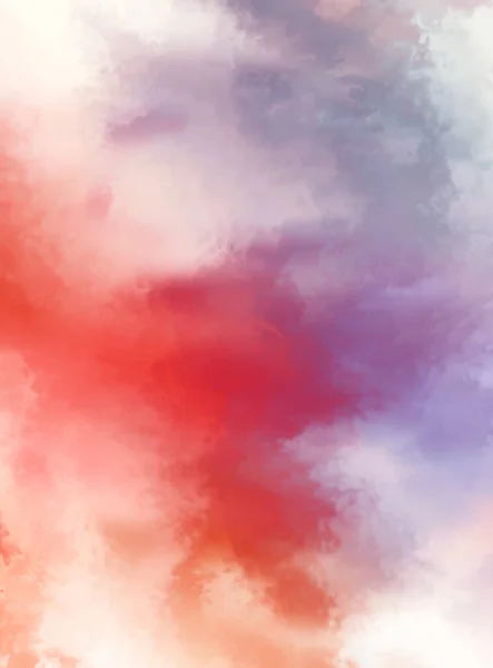 Modern Brush Strokes Painting Soft Color Painted Illustration Soothing Composition — Stock Photo, Image