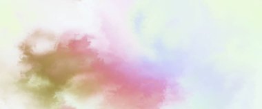 Modern fırça darbeleri. Poster, duvar sanatı, afiş, kart, kitap kapağı veya ambalaj için rahatlatıcı kompozisyonun yumuşak renkli çizimi. Pastel renklerle suluboya. 