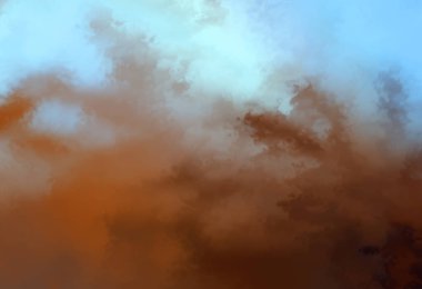 Modern fırça darbeleri. Poster, duvar sanatı, afiş, kart, kitap kapağı veya ambalaj için rahatlatıcı kompozisyonun yumuşak renkli çizimi. Pastel renklerle suluboya. 