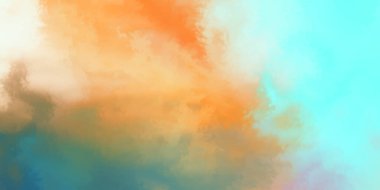 Modern fırça darbeleri. Poster, duvar sanatı, afiş, kart, kitap kapağı veya ambalaj için rahatlatıcı kompozisyonun yumuşak renkli çizimi. Pastel renklerle suluboya. 