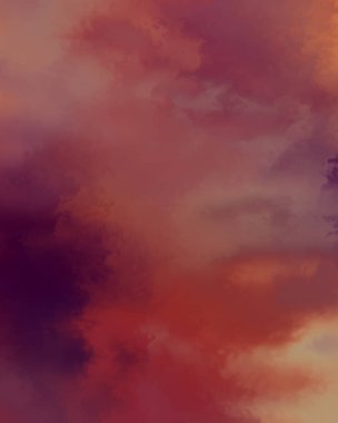 Modern fırça darbeleri. Poster, duvar sanatı, afiş, kart, kitap kapağı veya ambalaj için rahatlatıcı kompozisyonun yumuşak renkli çizimi. Pastel renklerle suluboya. 