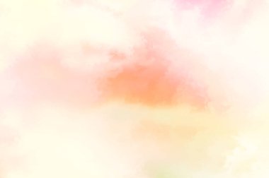 Modern fırça darbeleri. Poster, duvar sanatı, afiş, kart, kitap kapağı veya ambalaj için rahatlatıcı kompozisyonun yumuşak renkli çizimi. Pastel renklerle suluboya. 