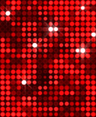 Parlak desenli duvar kağıdı. Sahne ışıkları olan renkli ışıkların ihtişamlı arkaplanı. Parlayan ışıklar siyah arka planda parti izleri. Sahne veya stadyum ışıklarının dijital illüstrasyonu. 