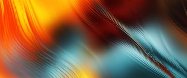 Soyut, enerjik bir arkaplan. Renkli, dalgalı duvar kâğıdı. Grafik konsept çizimi. Yumuşak dalgalı çizgiler. Girdap gibi renkli canlı şekiller..