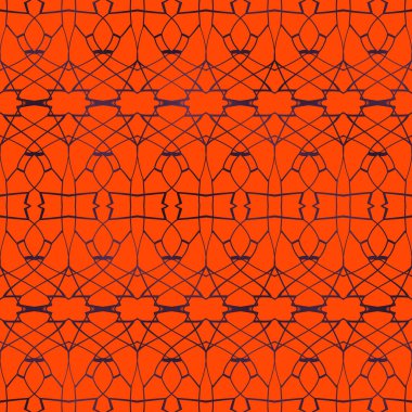 Dekoratif geometrik motif. Lüks minimalist süs malzemesi. İnce örgülü kusursuz desen. Web, kartvizit, davetiye, poster, tekstil baskısı için zarif duvar kağıdı.