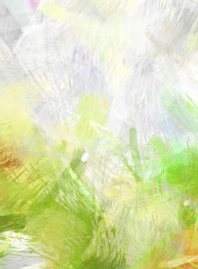 Soyut arkaplanda pürüzlü fırça darbeleri. Fırça boyası. Renkli boya darbeleri. Eşsiz duvar sanatı. Tuvaldeki modern sanat. Renkli çağdaş sanat eserleri.