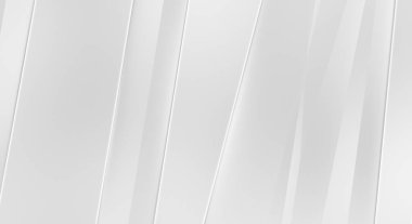 Soyut ışık fütüristik duvar kağıdı. Zarif, parlak çizgili arka plan. Geometrik katmanlı üç boyutlu beyaz arkaplan. Poster, broşür, sunum ve web sitesi için geometrik şablon tasarımı.