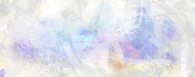 Soyut arkaplanda pürüzlü fırça darbeleri. Fırça boyası. Renkli boya darbeleri. Eşsiz duvar sanatı. Tuvaldeki modern sanat. Renkli çağdaş sanat eserleri.