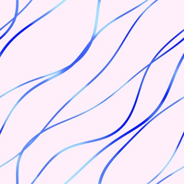 Dalgalı yansıtıcı çizgilerin kusursuz deseni. Lüks minimalist malzeme. Süs dalgasıyla dekoratif motif. Web, kartvizit, davetiye, poster, tekstil baskısı için zarif duvar kağıdı.