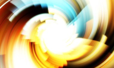 Dönen Işık gösterisi arka planı. Canlı renklerle donatılmış ruhani enerji girdabı. Renkli canlı hareket çizimi. Tanıtım geçmişi. Kutlama grafiği.