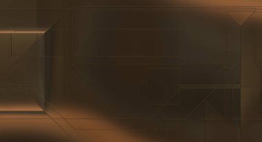 Parlak saten kaplama yüzey teknolojisi 3 boyutlu desen. Lüks yansımalı metal panel dokusu. Arkaplan, duvar kağıdı, uzay gemisi gövdesi için cilalanmış geometrik metal yansıtıcı fütüristik malzeme.