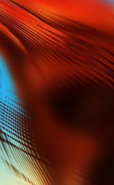 Soyut, enerjik bir arkaplan. Renkli, dalgalı duvar kâğıdı. Grafik konsept çizimi. Yumuşak dalgalı çizgiler. Girdap gibi renkli canlı şekiller..