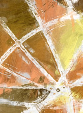 Tuval üzerinde etkileyici fırçalanmış resim. Soyut doku. 2D çizim. Geniş fırça darbeleri. Modern dijital sanat. Çağdaş fırça. Modern ifade. Popüler biçim boyanmış resim.