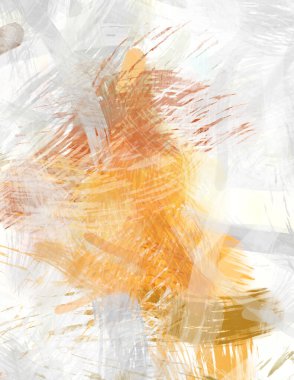 Soyut arkaplanda pürüzlü fırça darbeleri. Fırça boyası. Renkli boya darbeleri. Eşsiz duvar sanatı. Tuvaldeki modern sanat. Renkli çağdaş sanat eserleri.