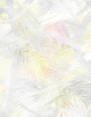 Soyut arkaplanda pürüzlü fırça darbeleri. Fırça boyası. Renkli boya darbeleri. Eşsiz duvar sanatı. Tuvaldeki modern sanat. Renkli çağdaş sanat eserleri.