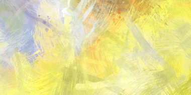 Soyut arkaplanda pürüzlü fırça darbeleri. Fırça boyası. Renkli boya darbeleri. Eşsiz duvar sanatı. Tuvaldeki modern sanat. Renkli çağdaş sanat eserleri.