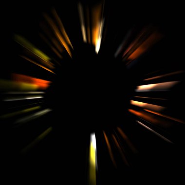 Canlı ve canlı ışık parlamalarının serin arkaplanı. Renkli parlak ışıklar patlama efektiyle görüntülenir. Parlak renkli arkaplan.