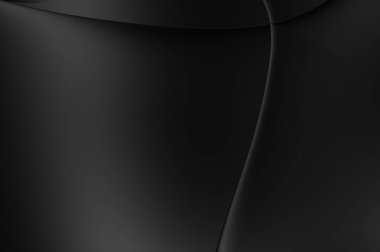 Web sitesi, poster, marka kimliği, broşür, sunum şablonu için lüks koyu bir arka plan. Dalgalı şekilli kaliteli tasarım. Dalgalanmalı soyut arkaplan. Pankart veya kapak tasarımı için dekorasyon.