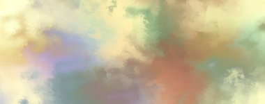 Modern fırça darbeleri. Poster, duvar sanatı, afiş, kart, kitap kapağı veya ambalaj için rahatlatıcı kompozisyonun yumuşak renkli çizimi. Pastel renklerle suluboya. 