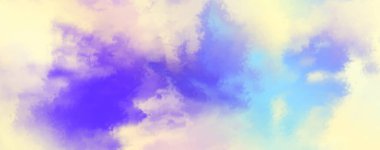 Modern fırça darbeleri. Poster, duvar sanatı, afiş, kart, kitap kapağı veya ambalaj için rahatlatıcı kompozisyonun yumuşak renkli çizimi. Pastel renklerle suluboya. 