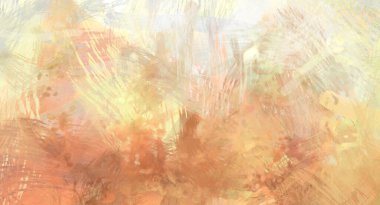 Soyut arkaplanda pürüzlü fırça darbeleri. Fırça boyası. Renkli boya darbeleri. Eşsiz duvar sanatı. Tuvaldeki modern sanat. Renkli çağdaş sanat eserleri.