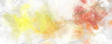 Soyut arkaplanda pürüzlü fırça darbeleri. Fırça boyası. Renkli boya darbeleri. Eşsiz duvar sanatı. Tuvaldeki modern sanat. Renkli çağdaş sanat eserleri.