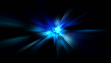 Parlayan yıldızın patlaması. Dinamik renkli arkaplan resmi. Parıldayan ışıklar duvar kağıdı. Tasarımınız için canlı şablon.