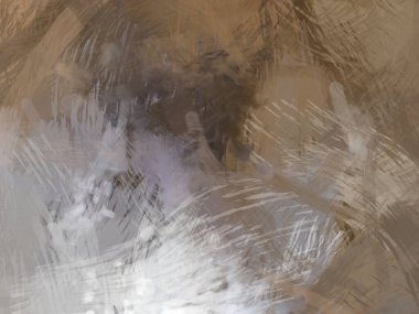 Soyut arkaplanda pürüzlü fırça darbeleri. Fırça boyası. Renkli boya darbeleri. Eşsiz duvar sanatı. Tuvaldeki modern sanat. Renkli çağdaş sanat eserleri.