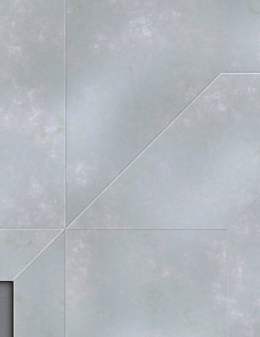 Katmanlı paneller. Fütürist soyut duvar kağıdı. Geometrik teknolojik yansıtıcı arka plan 3D metalik doku. Uzay gemisi desen yüzeyi.