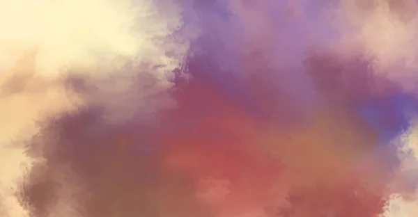 Modern Brush Strokes Painting Soft Color Painted Illustration Soothing Composition — Stock Photo, Image