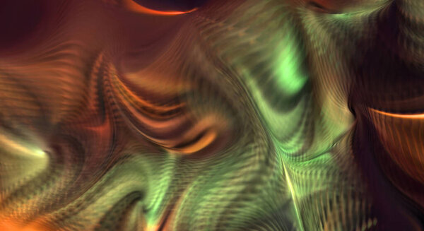 Abstract Illustration Swirls Motion Trails Revolving Flow Stream Vibrat Colorful Stock Image