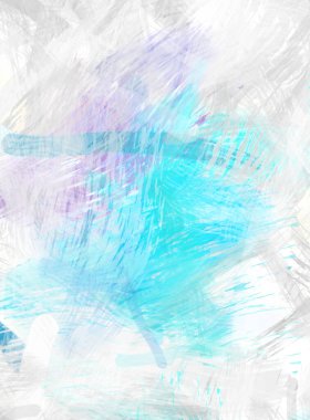 Soyut arkaplanda pürüzlü fırça darbeleri. Fırça boyası. Renkli boya darbeleri. Eşsiz duvar sanatı. Tuvaldeki modern sanat. Renkli çağdaş sanat eserleri.