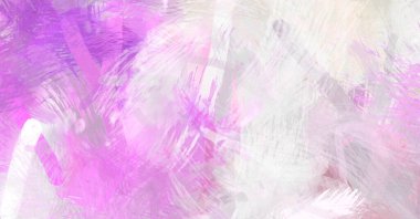 Soyut arkaplanda pürüzlü fırça darbeleri. Fırça boyası. Renkli boya darbeleri. Eşsiz duvar sanatı. Tuvaldeki modern sanat. Renkli çağdaş sanat eserleri.