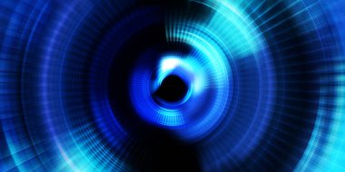 Parlayan neon ışıkları. Parlak sunum tasarım şablonu. Fotoğraf makinesi konsepti. Soyut arkaplan. Dönen ışık ışınları. Hareketli kavramsal duvar kağıdı. Grafik dijital illüstrasyon. 